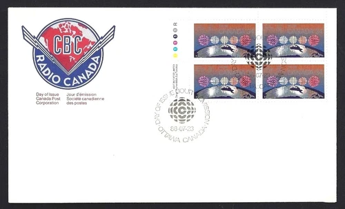 Canada   # 1103 ULpb    CANADIAN BROADCASTING      New 1986 Unaddressed