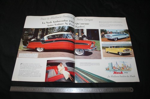 (63BIS) Large Brochure catalogue french NASH 1956 en français - Picture 3 of 8