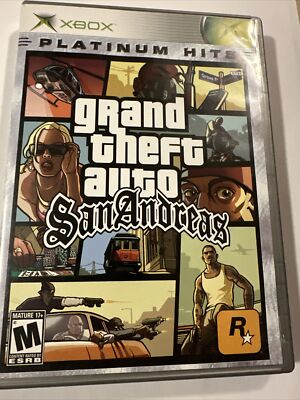 その他 GrandTheft Auto: San Andreas 2nd Edition Grand Theft Auto: San Andreas (Microsoft Xbox, 2005) CiB