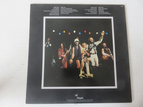 JETHRO TULL Live Bursting Out CHRYSALIS 1978 UK 1ST PRESS VINYL 2 x LP SET CJT4 - Picture 7 of 21