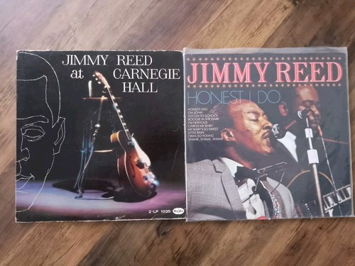 Jimmy Reed At Carnegie Hall. 3x LP's Job Lot - 1 Double And One Single Album