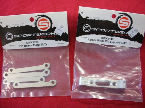 Sportwerks 1/8 Mayhem Chassis Parts Assotment - 4 Pieces - Picture 2 of 3