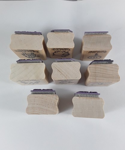 Stampin' Up! Sehr lustiges Gummistempel 8er Set Frosch Käfer Schwein Kuh Vogel Fisch Baby - Bild 5 von 6