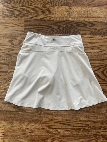 athleta girls school day skort Medium Neutral Cream - Picture 3 of 4