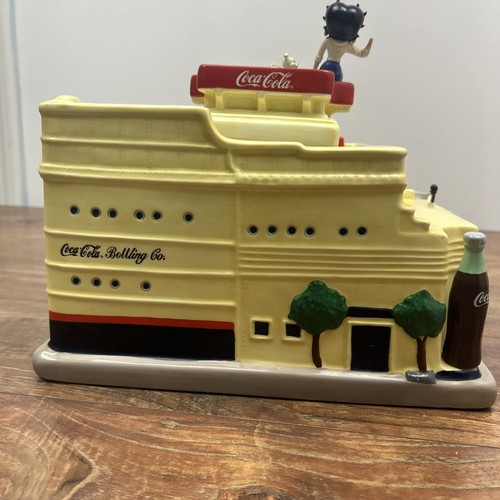 Betty Boop Ship Building Cookie Jar Limited Edition Numbered RARE Coke Coca Cola - Picture 8 of 23