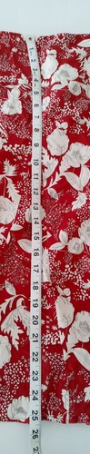 Dressbarn Red & White Floral Knee Length Silk Blend Skirt NWT Woman's Size 18W - Picture 11 of 11