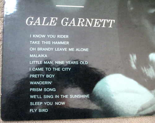 GALE GARNETT My Kind Of Folk Songs '64 RCA LSP-2833 EX UltraSonic DG Dynagroove - Picture 3 of 12