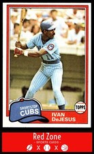 1981 Topps - #54 Ivan DeJesus NM