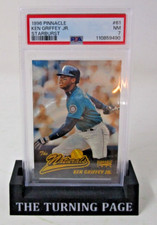 Ken Griffey Jr 1996 Pinnacle Star Burst #61 [PSA 7 NM] Seattle Mariners HoF