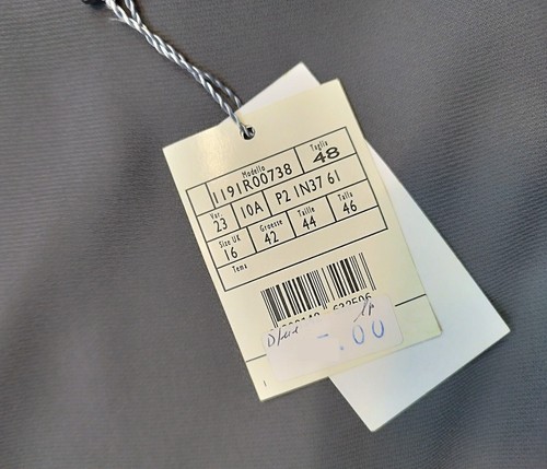 Gonna Estate Midi Tinta Unita Spacco Laterale Blu Nero Grigio 42-52 Ita 2 Models - Picture 9 of 52