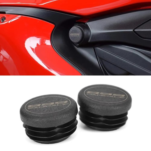 2x Fit For Ducati Panigale 899 2013-2015 Frame End Caps 959 2016-2020 Hole Cover - Picture 2 of 12