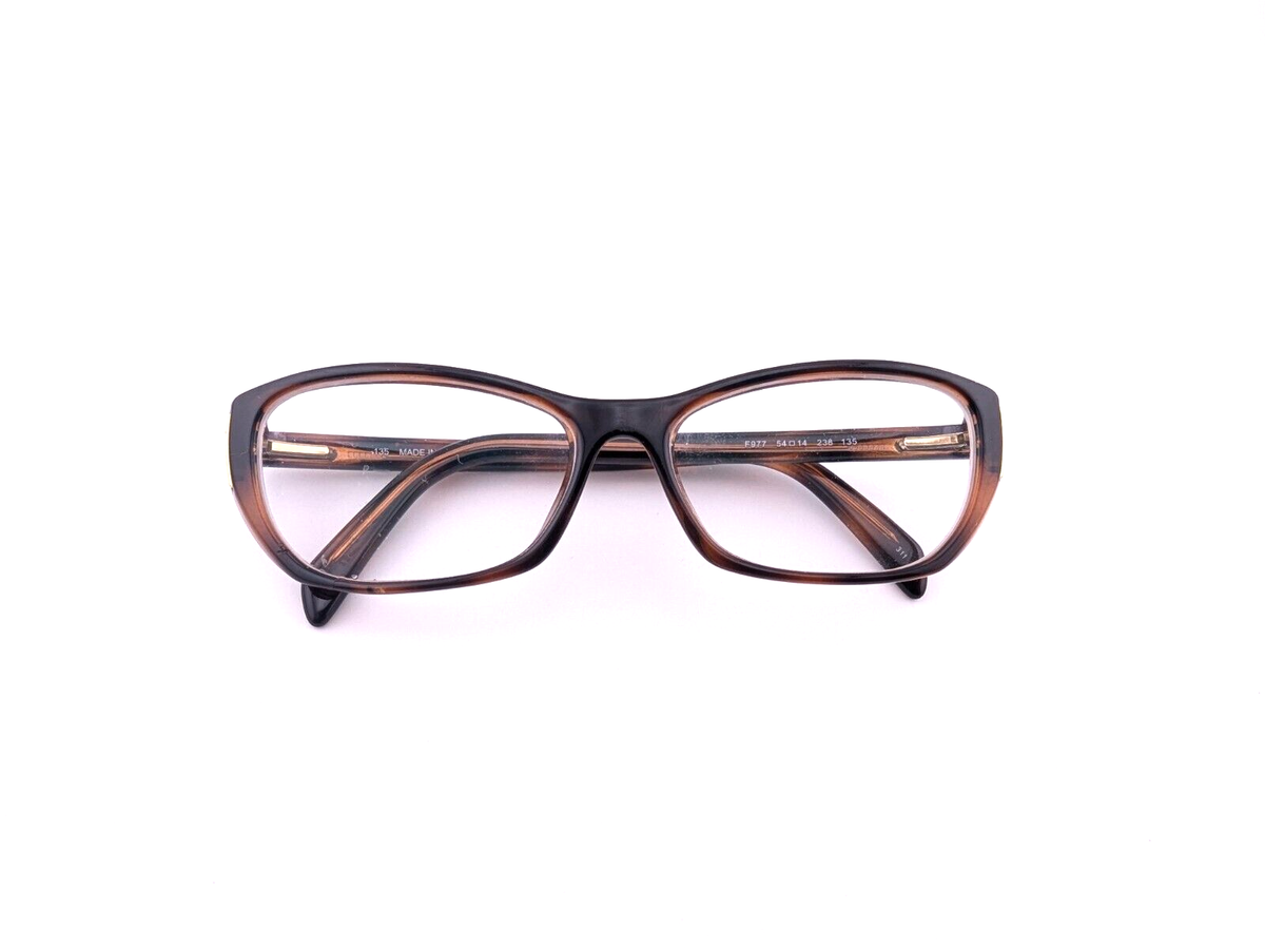 Fendi F977 238 Sunglasses FRAMES ONLY Brown Made in Italy 54-14-135 Fendi Eyeglasses, Frames Only, Italy, F977 238, 54-14-135  main image 4