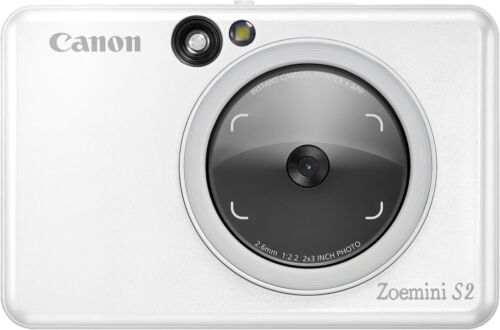Canon Zoemini S2 Instant Camera Printer 8MP - Compact with Mirror, Ring Light Ca - Picture 1 of 10