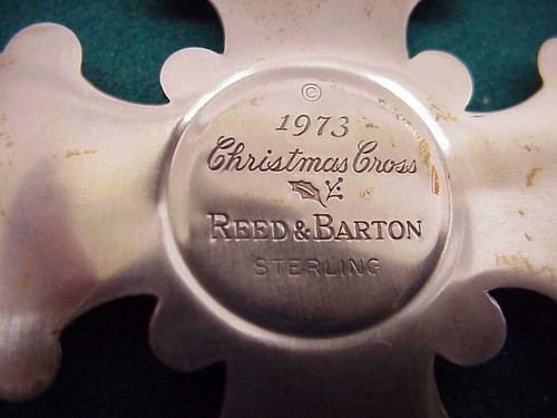 1973 Reed and Barton Sterling Christmas Ornament Limited Edition - Bild 2 von 4