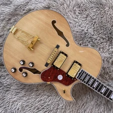 Es-175 Electric Guitar Hollow Body Nature Jazz 596mm Rosewood Fretboard