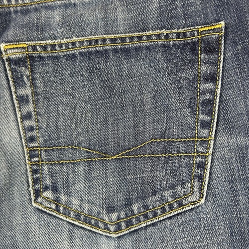 Boss Hugo Boss Jeans Herren 33x32 Blau Texas Regular Fit Medium Wash Denim - Bild 11 von 15