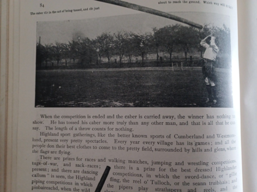 Tossing Caber Antique Photo Article 1902 Highland Games Rod Matheson - W Rouch - Picture 3 of 4