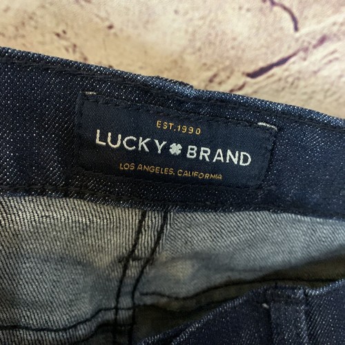Lucky Brand Jeans Mens Size 28/30 Conrad Skinny Dark Wash Denim - Picture 9 of 12