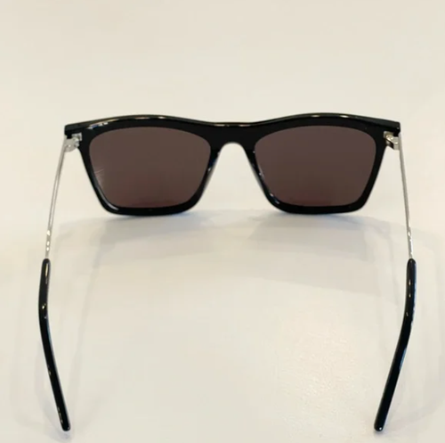 Saint Laurent Paris YSL Women Black Sunglasses 511 001 55 18 145 L Classic $370 - Picture 8 of 15