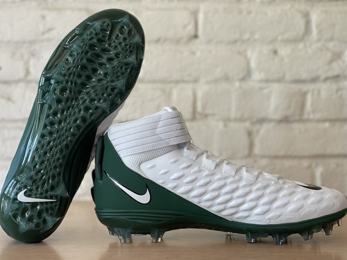Nike PE Force Savage Pro 2 P Football Cleats White/Green BV3969 107 Men Sz 14.5 - Picture 7 of 10