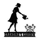 Personalized Garden Metal Name Sign Home Decor Decorative Wall Art Best Gift