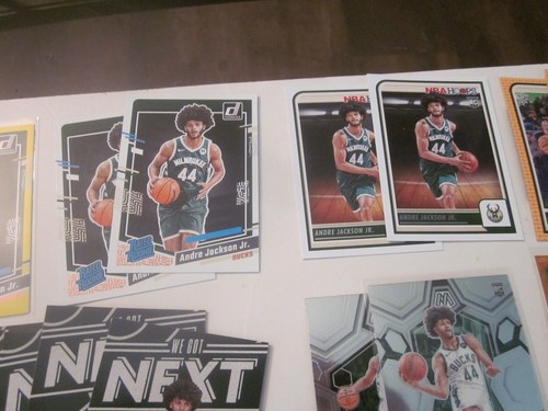 34 TARJETAS DE NOVATO ANDRE JACKSON JR RC LÁSER VERDE MOSAICO PRIZM ICE SELECT 👀 - Imagen 3 de 11