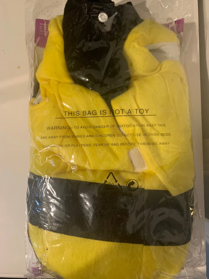 Nuevo Disfraz de Peluche Lil’ Bumble Bee Alas Sombrero y Traje Niño Talla 12-24 Meses Foto 4 de 4