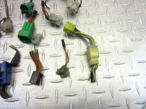 1996 96-99 Suzuki GSF600S 600 Bandit Main Wiring Harness Plugs Lot Misc Oem - Picture 8 of 12