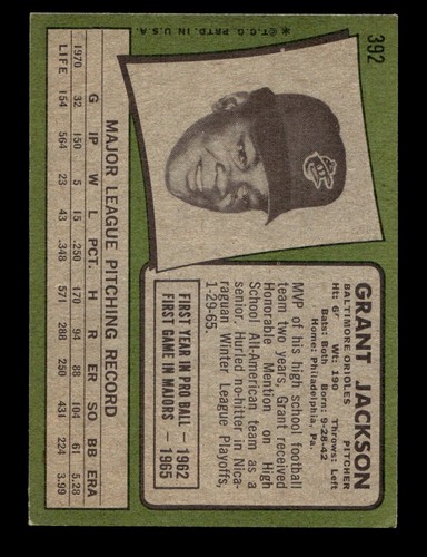 1971 Topps 266-581 VG-EX Pick From List All PICTURED dd0 - Picture 219 of 479