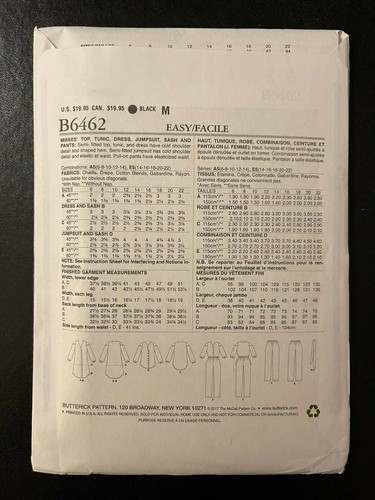 Butterick B5952 &/or B6462 (Sizes: 8-16 / 6-14) Misses' Wardrobe UC FF *NEW* - Picture 15 of 17