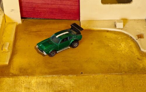 1969 HOT WHEELS MATTEL REDLINE DIECAST TOY CAR MIGHTY MAVERICK HK GREEN VGC - Picture 23 of 24