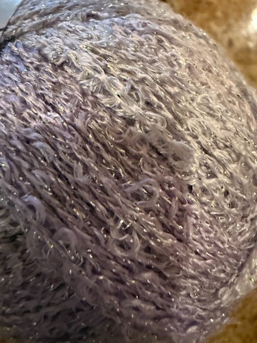 RED HEART BOUTIQUE SASHAY YARN, Icy Lilac Purple, 30 yds, *Combined Ship Avail* - Picture 2 of 4