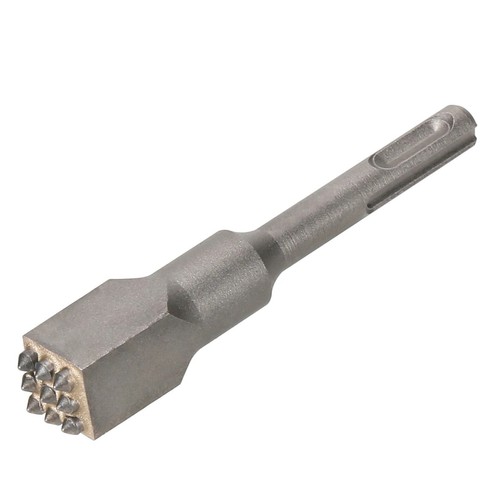 SDS PLUS Carbide Tipped 9Teeth Bush Hammer Chisel Bit for Cement Concrete Stone - Picture 6 of 6