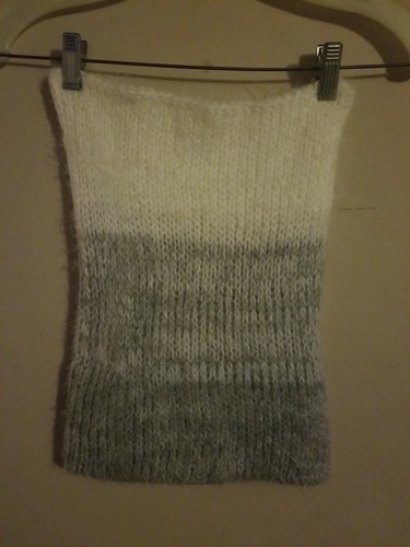 Unbranded: Gray Hombre Double Lined Thick Cowl Style Scarf, Pre-Owned, Free Ship - Picture 1 of 12