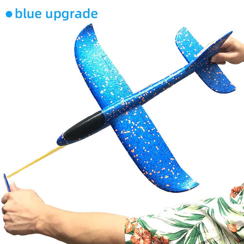 50CM Big Foam Plane Glider Hand Throw Airplane Light Inertial EPP Bubble Planes - Picture 7 of 12