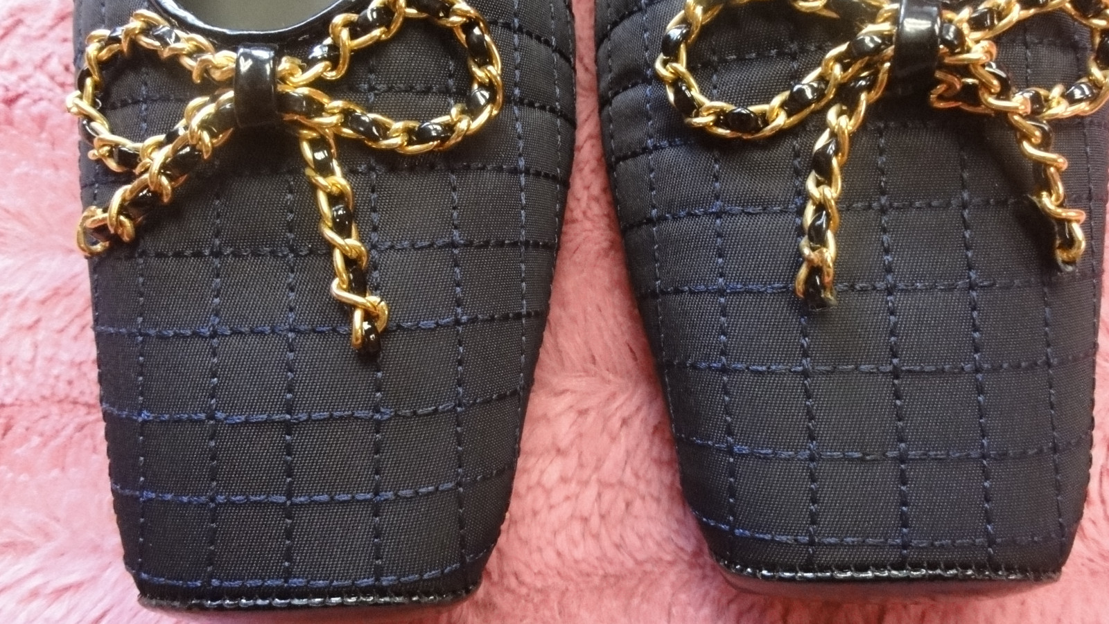 NEW STUART WEITZMAN BALLET FLATS FLATS FLATS NAVY BLACK QUILTED WITH BOWS SIZE 10 USA 11f274 NEW STUART WEITZMAN BALLET FLATS FLATS FLATS NAVY BLACK QUILTED WITH BOWS SIZE 10 USA 11f274