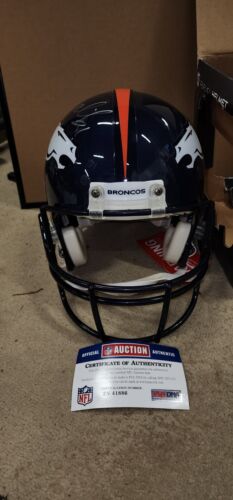 Casco Riddell 30309 DLX réplica firmado por Aqib Talib - Imagen 2 de 12