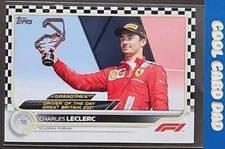 2022 Topps Formula 1 #182 Charles Leclerc Checker Flag