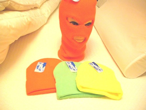 Sombreros de esquí para hombre Gorros de construcción Naranja Alta visibilidad Sombreros de invierno para mujer - Imagen 2 de 22