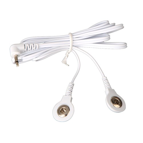 TENS ELECTRODE LEAD WIRES 2.5mm WITH A STUD/SNAP CONNECTION One Pair - Picture 3 of 8