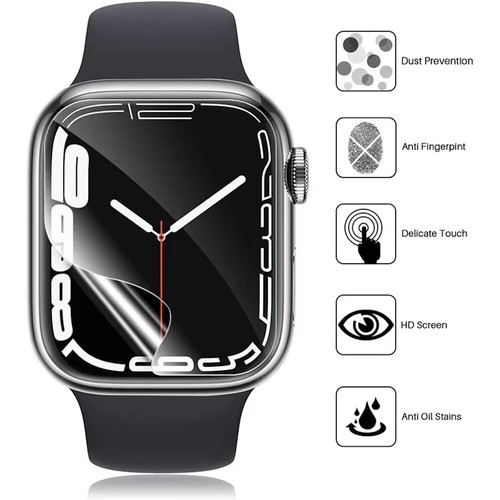 Für Apple Watch Series 10 46mm Hydrogel Film Schutzfolie Transparent Display LCD - 第 1/4 張圖片