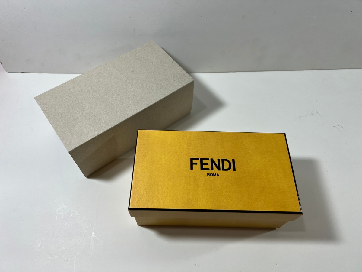 FENDI ROMA SUNGLASSES Case Hard Black / PINK With Box | eBay