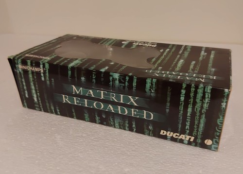 Minichamps Ducati 996 Matrix Reloaded - 1/12 - Less than a 1000 Made (9,999) ! - Picture 13 of 22