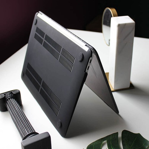 Black Crocodile PU Shell Case Cover For MacBook Air 13 15 Pro 13 14 15 16 - Picture 9 of 29