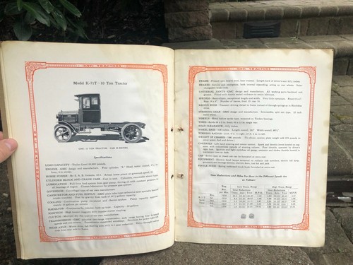 Folleto ""Transporte de carga moderno"" de camión General Motors 1922 - Imagen 5 de 11