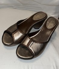 Cole Haan Metallic Gold Sandals Leather Size 6B