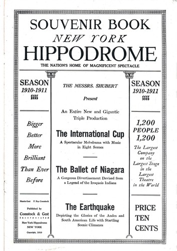 LIBRO DE RECUERDOS DEL HIPÓDROMO DE NUEVA YORK 1910-11 - 24 PÁGINAS Y EXCELENTES ANUNCIOS - Imagen 2 de 2