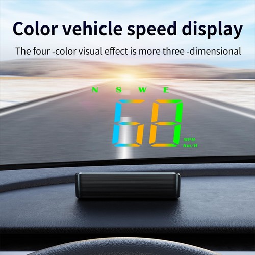 Heads Up Display for Cars,Color Speedometer M2S,Three-Stage Alarm Setting,Win... - Picture 2 of 9