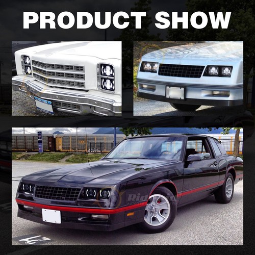 LED Headlight For Honda XR250 XR400 XR650 Suzuki DRZ 4X6" inch Hi/Low Light Bulb - Bild 10 von 12