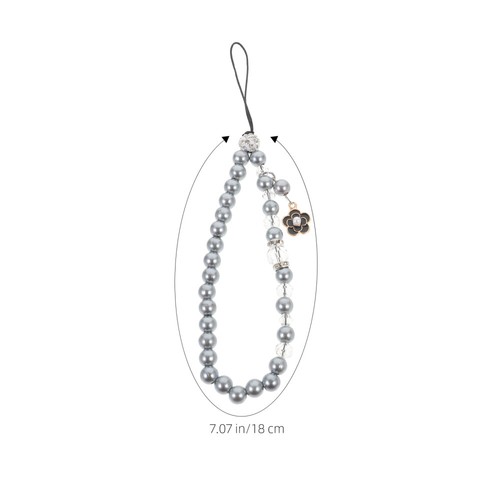 2 Pcs Mobile Phone Chain Pendant Cellphone Beaded Lanyard Charms Strap - Zdjęcie 10 z 12